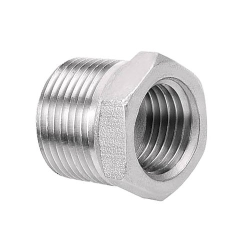 1" Male NPT To 1/4" Female NPT Brass Reducing Bushing - Pipe Fitting Adapter
