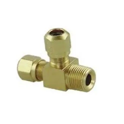 Brass Air Brake Male Run Tee