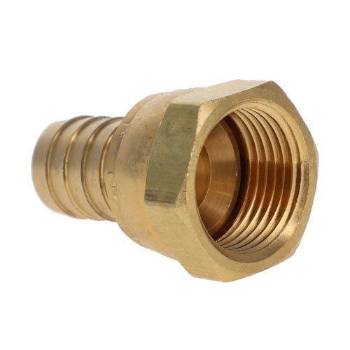 Hose Barb x Female JIC Flare Swivel Adapter