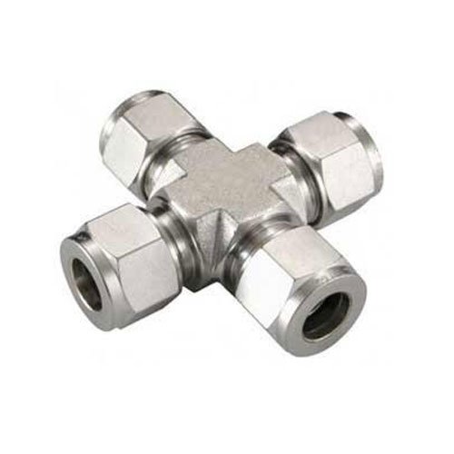 Union Cross - Dual Ferrule Tube Fitting